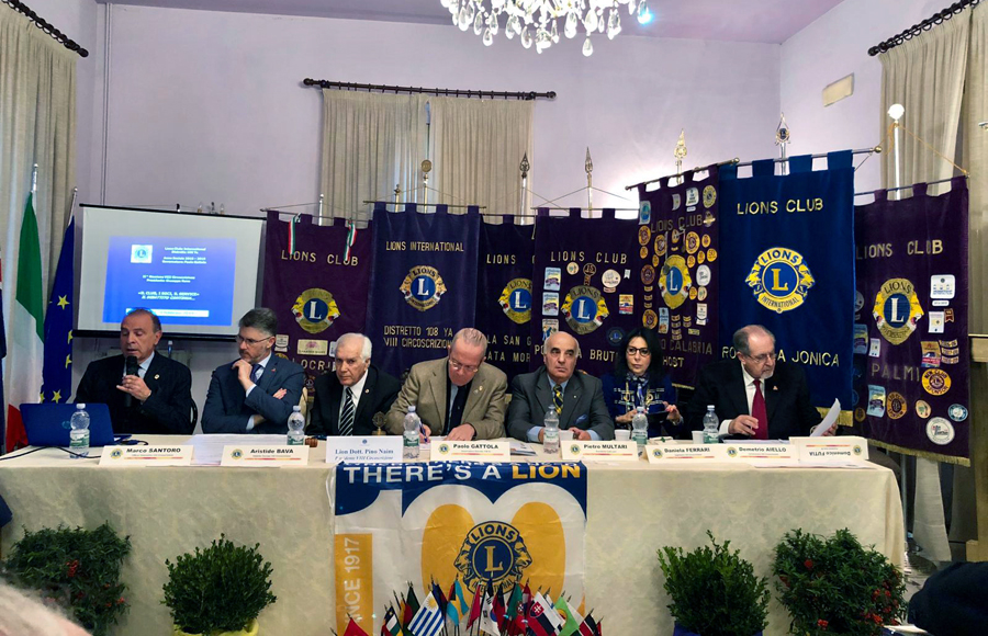 105d. 2^ Riunione Viii Circoscrizione Relazione Introduttiva Del Presidente Pino Naim Locri 9.02.2019